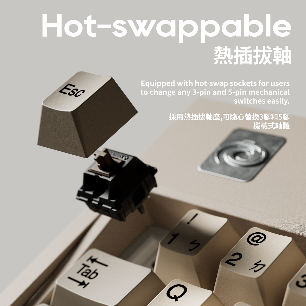 Vortex Model M 65 Barebone- 復古造型 - 無線機械式鍵盤 – Vortex Keyboard TW