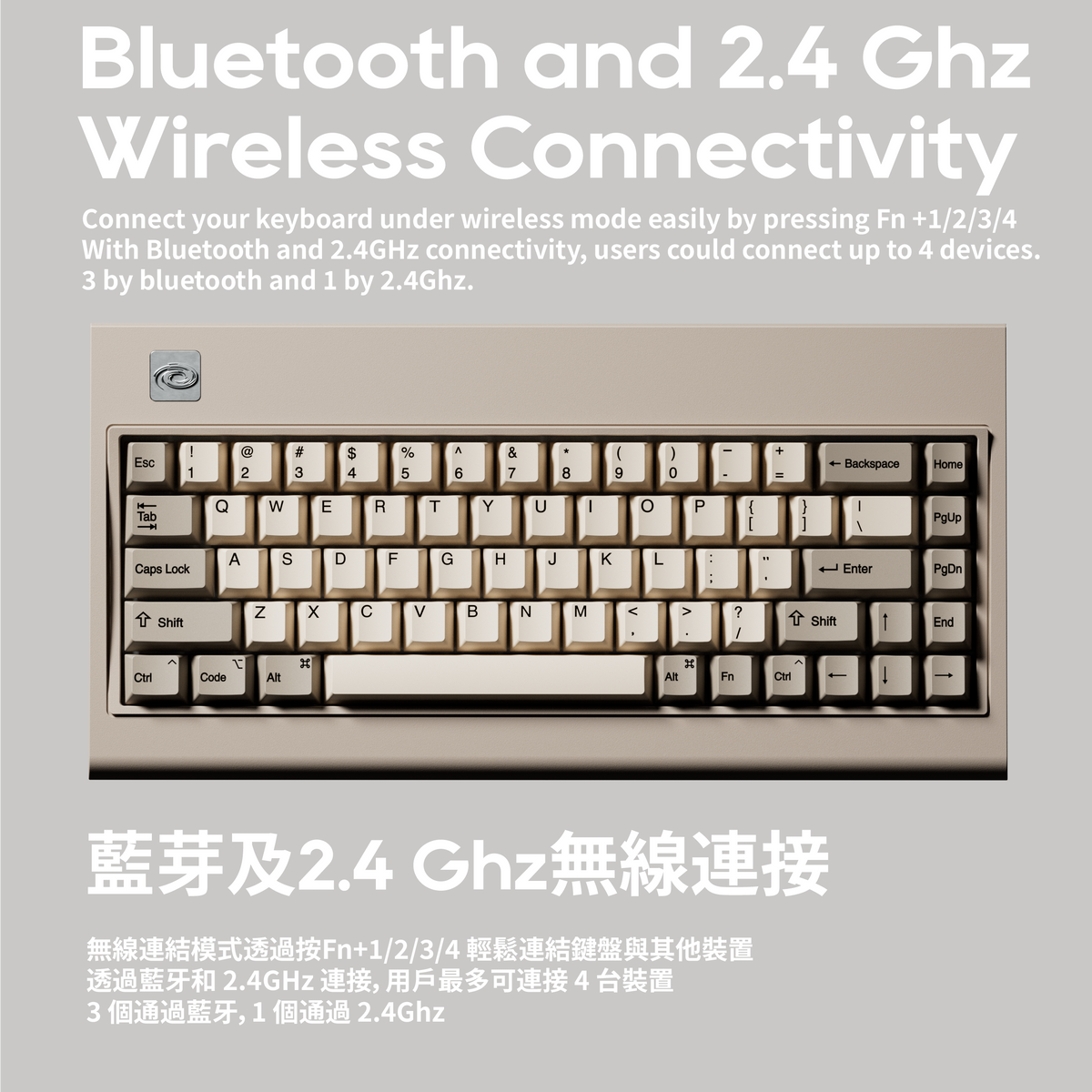 Vortex Model M 65 Barebone- 復古造型 - 無線機械式鍵盤 – Vortex Keyboard TW
